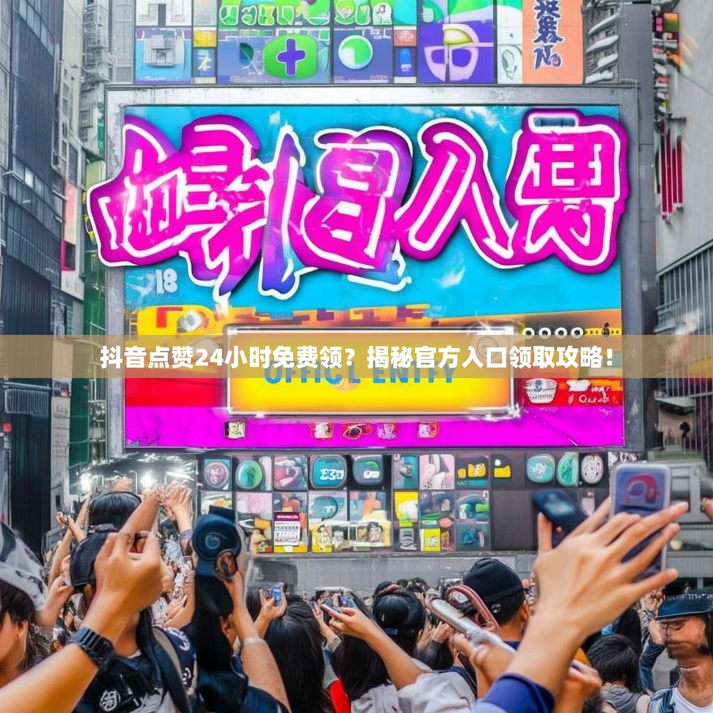 抖音点赞24小时免费领？揭秘官方入口领取攻略！