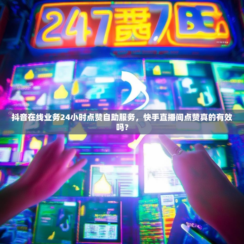 抖音在线业务24小时点赞自助服务，快手直播间点赞真的有效吗？