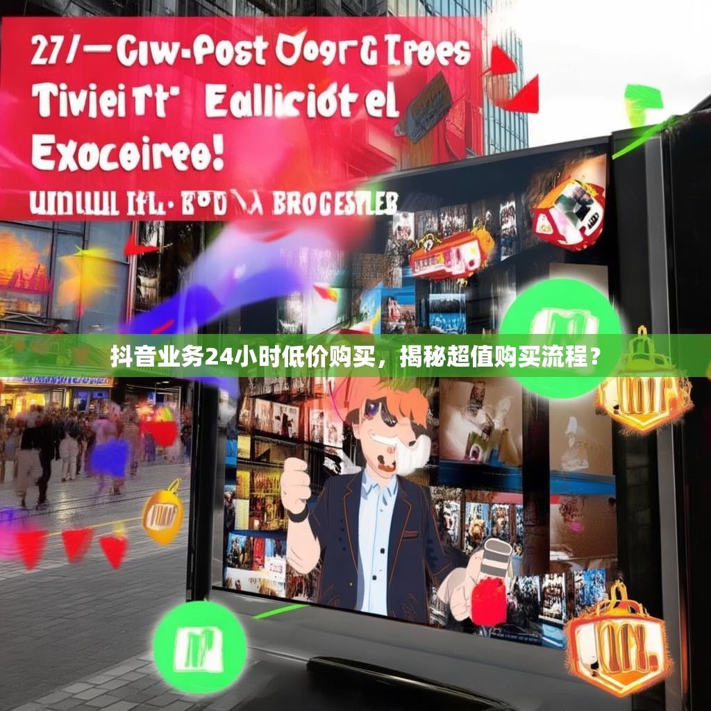 抖音业务24小时低价购买，揭秘超值购买流程？