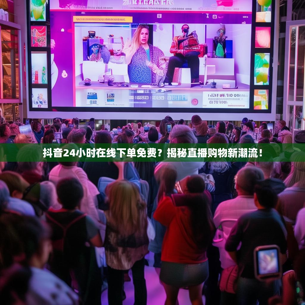 抖音24小时在线下单免费？揭秘直播购物新潮流！