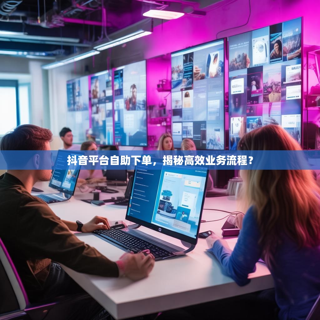 抖音平台自助下单，揭秘高效业务流程？