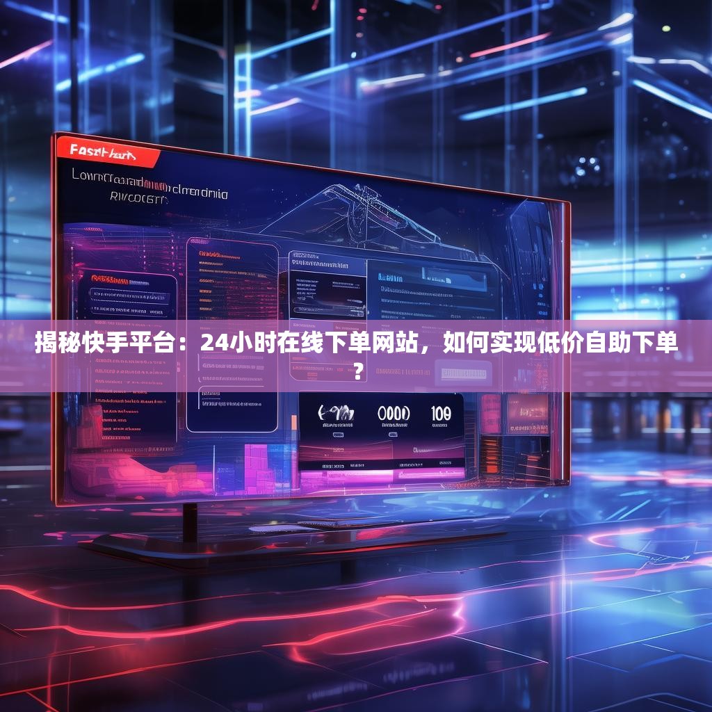 揭秘快手平台：24小时在线下单网站，如何实现低价自助下单？