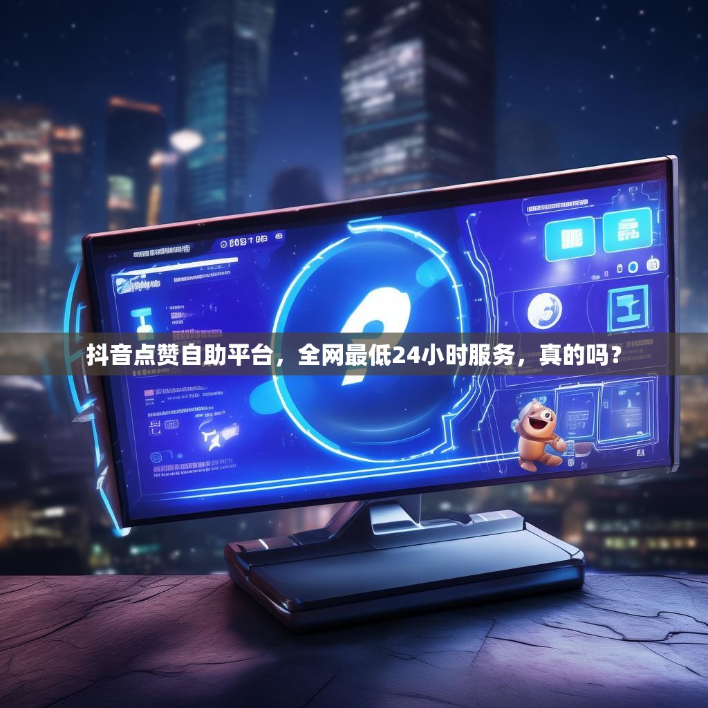 抖音点赞自助平台，全网最低24小时服务，真的吗？
