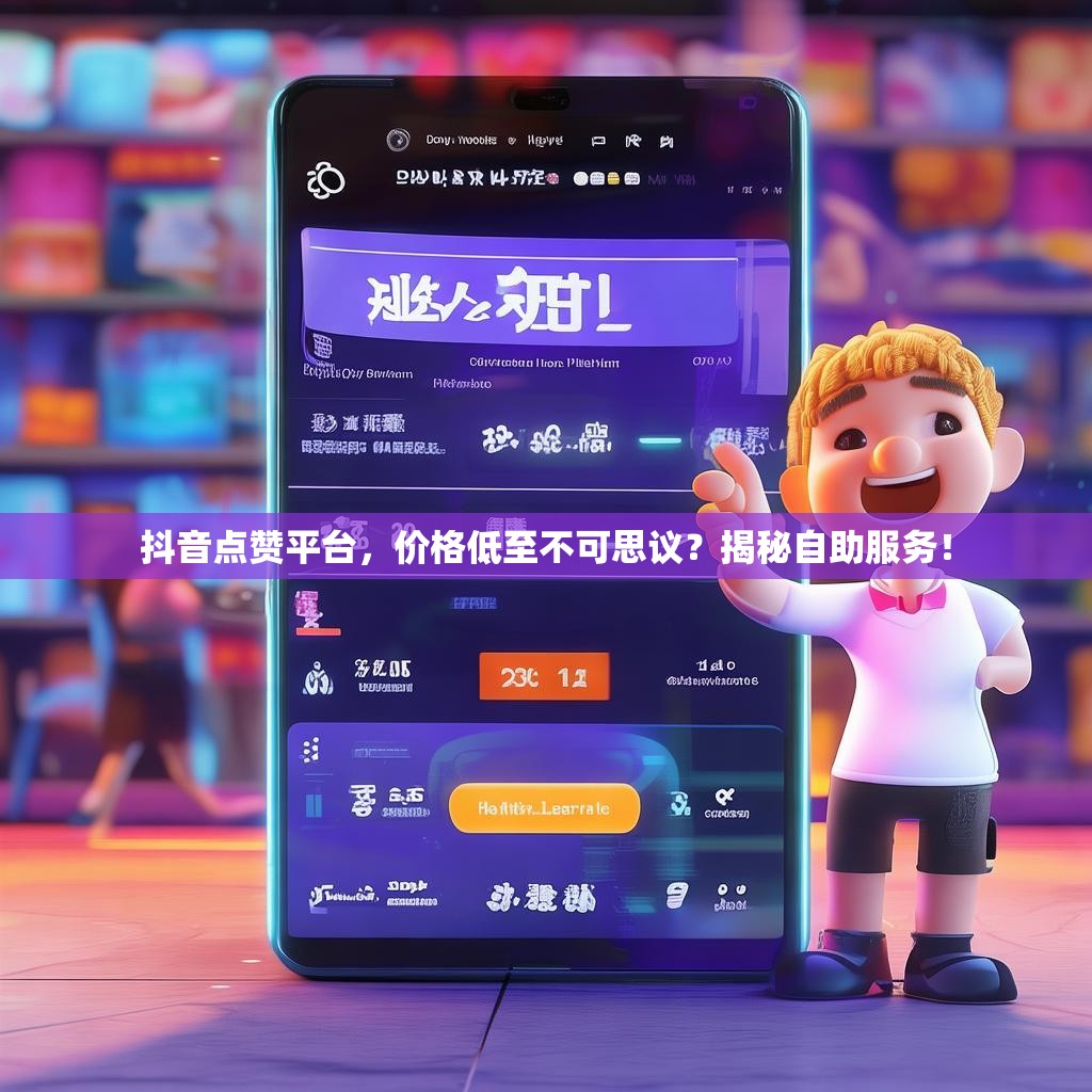 抖音点赞平台，价格低至不可思议？揭秘自助服务！
