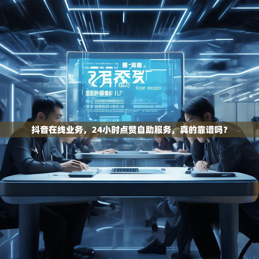 抖音在线业务，24小时点赞自助服务，真的靠谱吗？