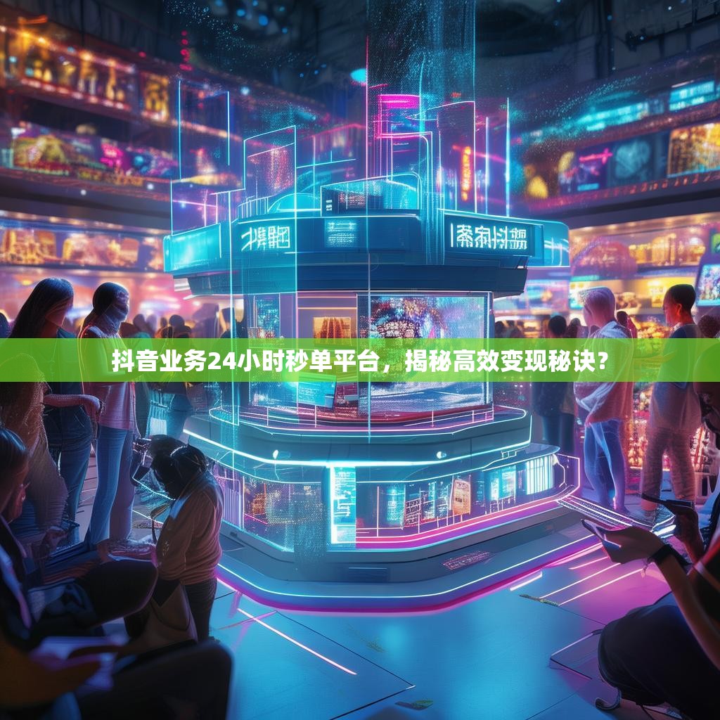 抖音业务24小时秒单平台，揭秘高效变现秘诀？