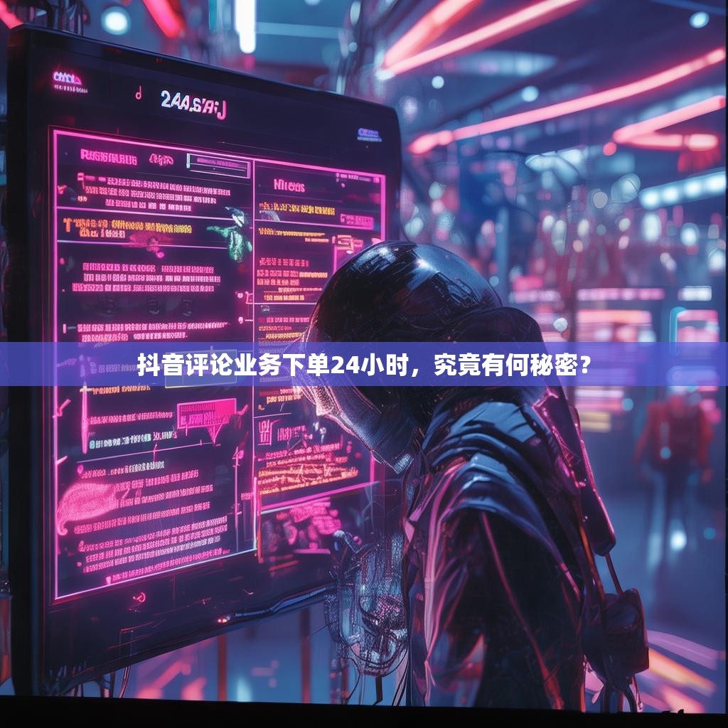 抖音评论业务下单24小时，究竟有何秘密？