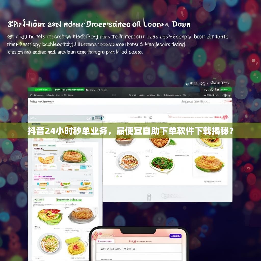 抖音24小时秒单业务，最便宜自助下单软件下载揭秘？