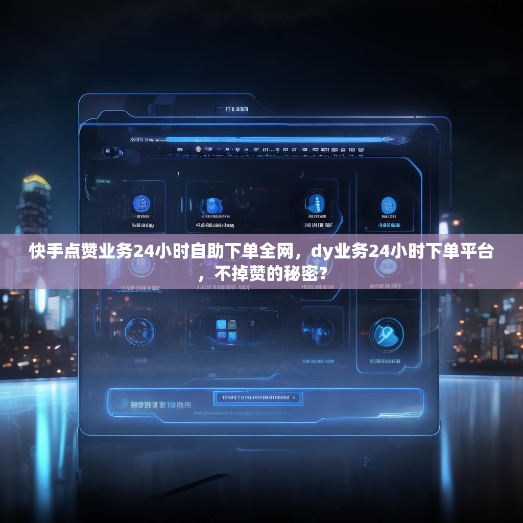 快手点赞业务24小时自助下单全网，dy业务24小时下单平台，不掉赞的秘密？