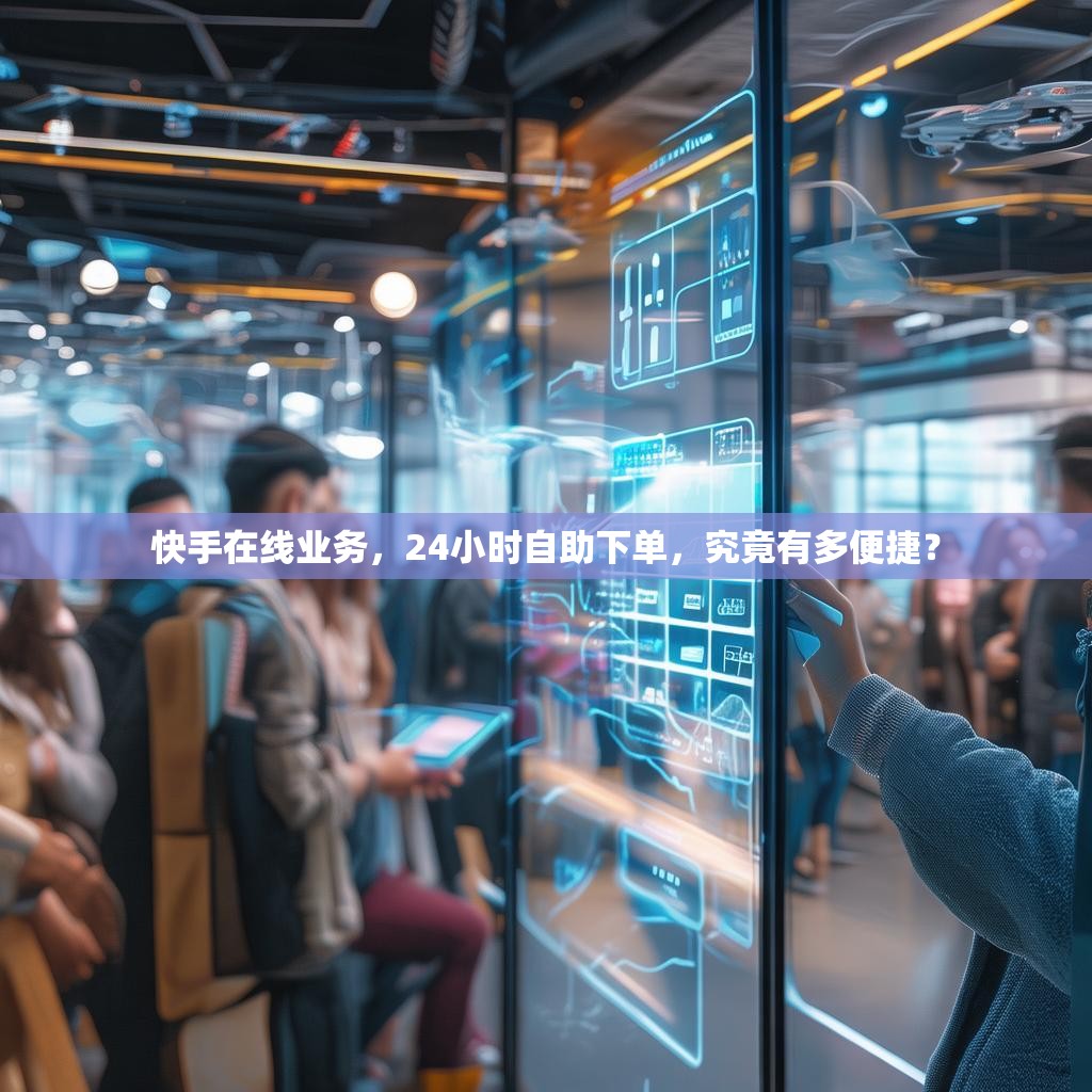 快手在线业务，24小时自助下单，究竟有多便捷？