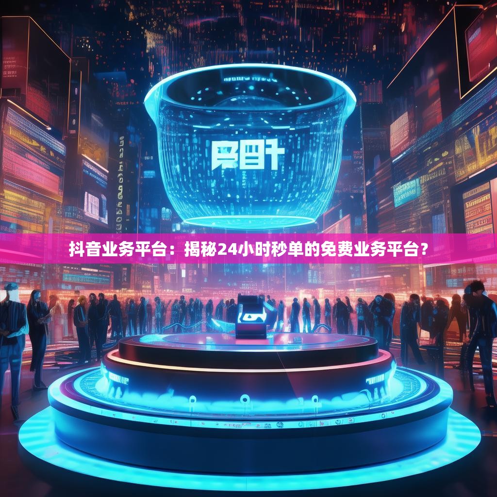 抖音业务平台:揭秘24小时秒单的免费业务平台? 抖音业务平台:揭秘24小时秒单的免费业务平台?