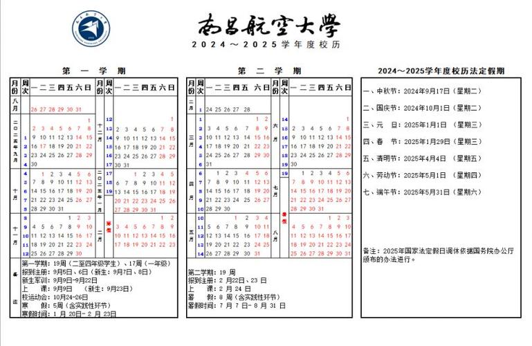 南昌航空大学及其他高校各学期开学时间汇总，速看